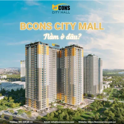 Vị trí Bcons City Mall tại Đông Hoà (Dĩ An cũ)