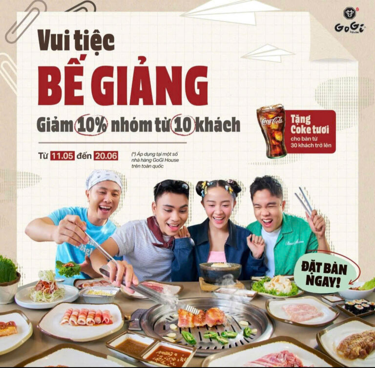 SAY BYE DEADLINE, LÊN KÈO ƯU ĐÃI CÙNG GOGI