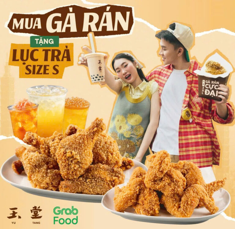 Yu Tang GrabFood tại Bcons City Mall