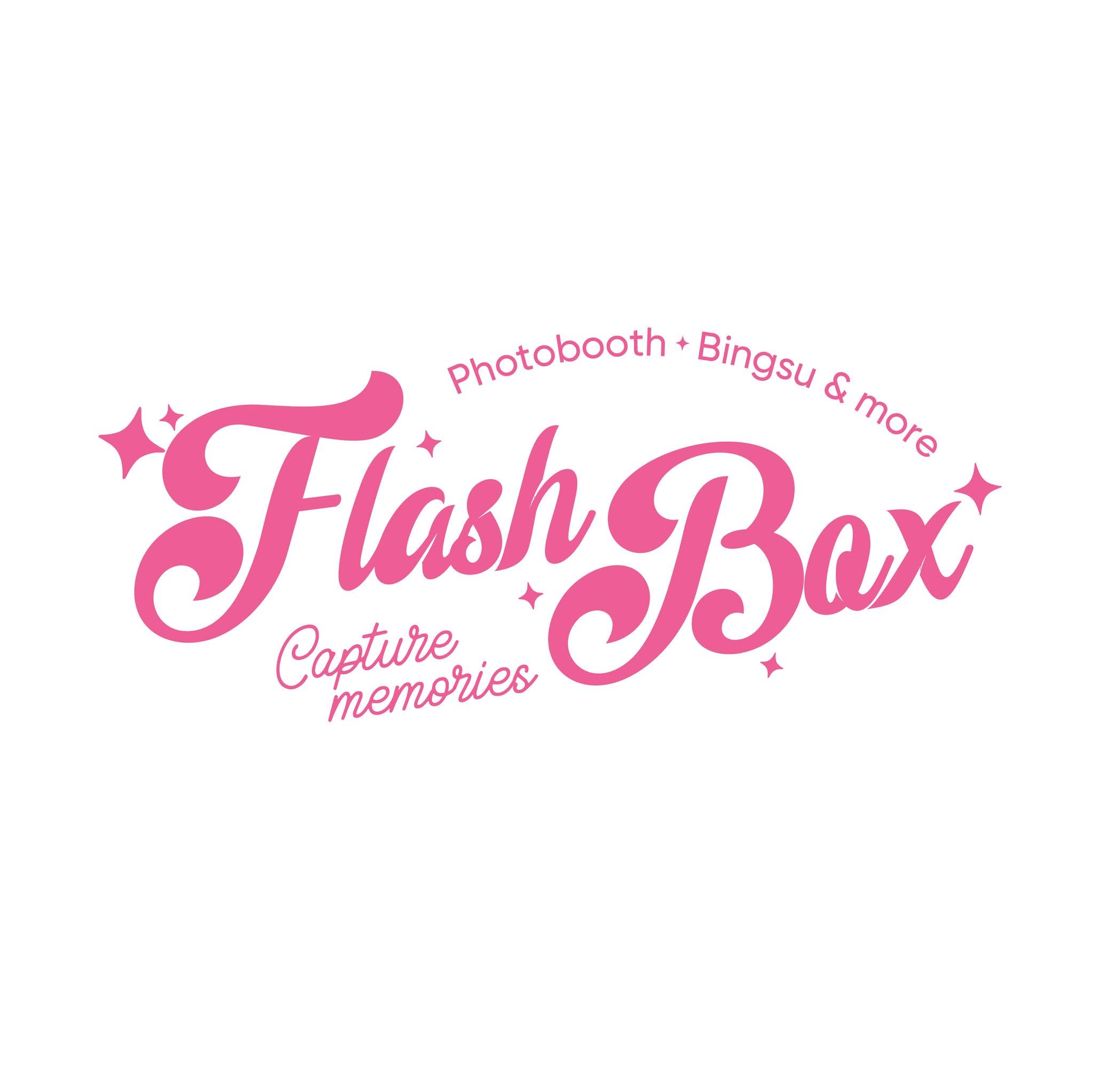 Logo Flash box Photobooth tại Bcons City Mall, Dĩ An, Đông Hoà, Làng đại học