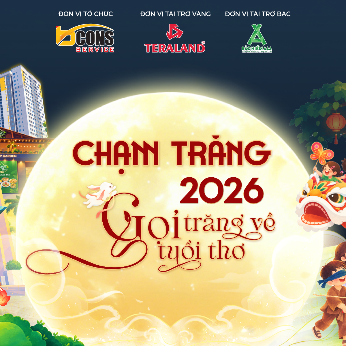Sự kiện Chạm Trăng Bcons City Mall