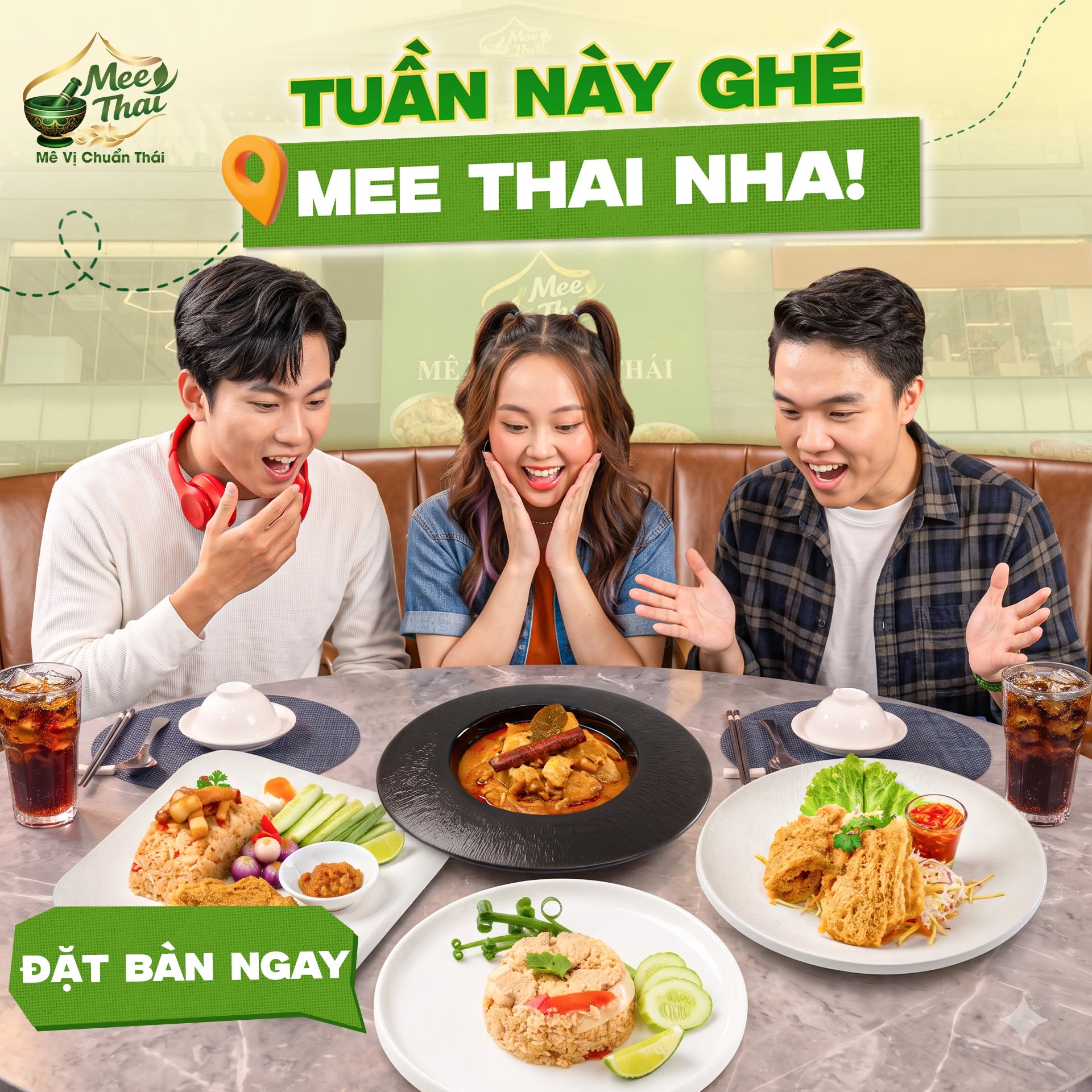 Cà ri Massaman Bcons City Mall - Hội bạn thân tụ họp check-in vui vẻ tại nhà hàng MEE THAI Bcons City Mall